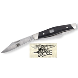 Stockman Trident Knife with Ebony Hardwood Handle