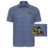 Freddy & Sammy Navy Heather Aiken Striped Polo