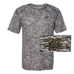 Men's Black Trident Badger Short Sleeve Performance T-shirt