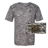Men's Black Trident Badger Short Sleeve Performance T-shirt