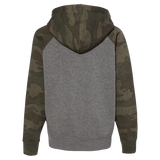 Youth US NAVY SEALS with Trident Flag Hooded Raglan Sweatshirt