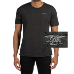 Men's Trident Vintage Black Next Level Tri-blend T-Shirt