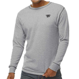 Trident Oxford Gray Thermal Long Sleeve Tshirt