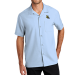 Men's Freddy & Sammy Cloud Blue Short Sleeve Performance Camp Shirt