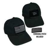 FlexFit Trident Hat with Velcro Flag Patch