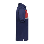 Trident Prism Bold Navy and Red Polo
