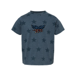Stars and Stripes Trident Star Print Toddler Tee