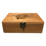 Wooden Trident 9 Inch Box