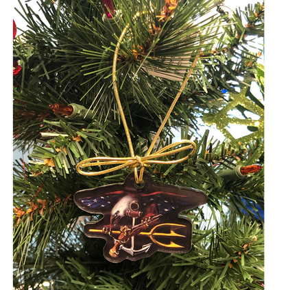 Trident Eagle Acrylic Ornament