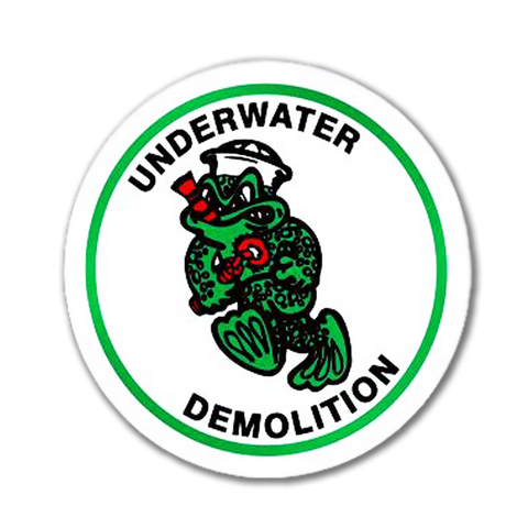 UDT Large Round Decal - UDT-SEAL Store

